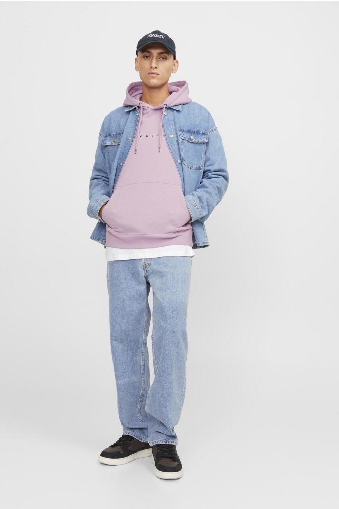 JJESTAR JJ SWEAT HOOD NOOS 12233972 PINK NECTAR